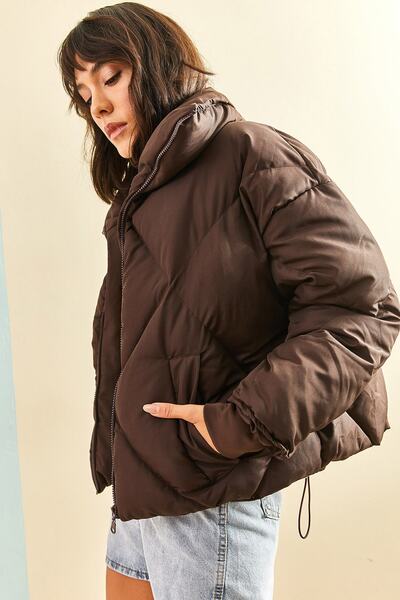 Bianco Lucci Γυναικείο μπουφάν Oversize