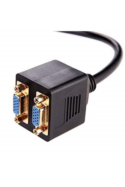 Alfais 4972 Dvi To 2X Vga Çevirici Çoklayıcı Splitter Kablosu