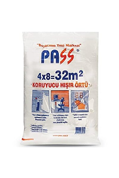 PASS - Naylon Koruyucu Hışır Örtü (32 M2)