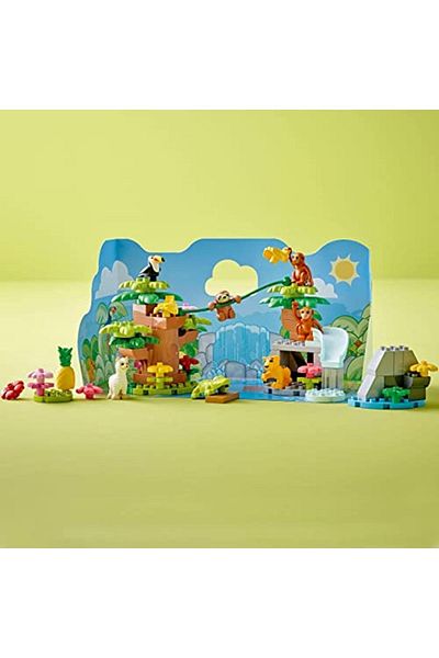 LEGO ® DUPLO® Wild South American Animals 10973 - Construction Set for Children Age 2 and Up (71 Pieces)
