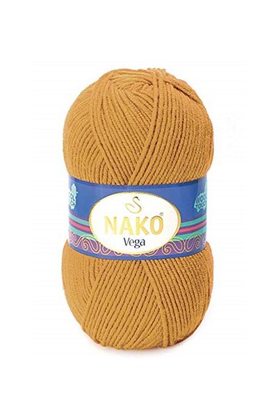 NAKO Vega Hand Knitting Thread - Bone Color Code: 6677