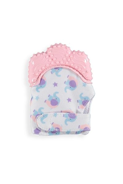 baby toys Baby Toys Baby Teeth Scratching Glove Pink