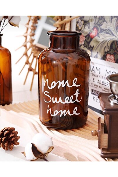 Genel Markalar Sweet Home Amber Cam Vazo