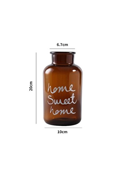 Genel Markalar Sweet Home Amber Cam Vazo