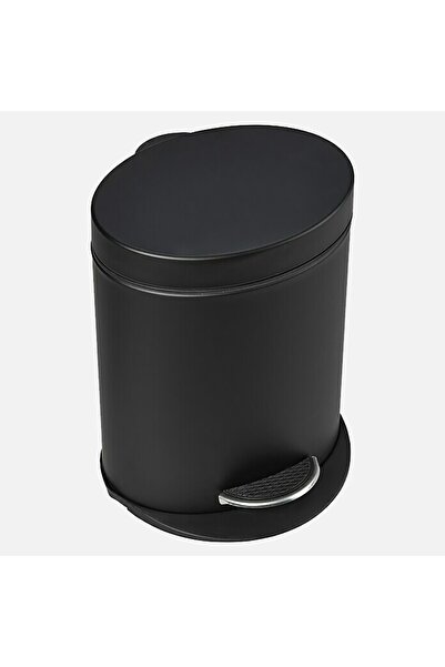 Venüs مرحاض معدني أسود سعة 3 لتر - سلة المهملات Aiko