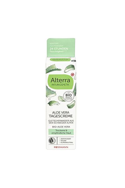 Alterra Organic Aloe Vera and Iced Watery Vegan Day Cream - 50 ml4305615304212