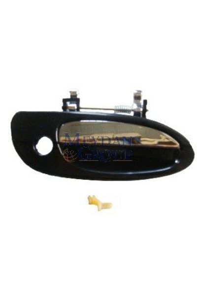 SH Nissan Maxima A33 03/06 - Black Front Door Nickel Plated Exterior Opening Handle