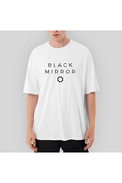 Z zepplin Μπλουζάκι Black Mirror Loading oversized Λευκό