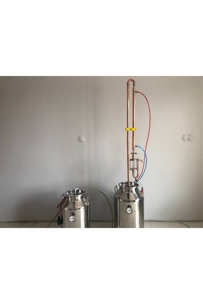 Lorddistiller 30 + 50 Litre Tıbbi Aromatik, Esans, Uçucu Yağ Damıtma Imbiği