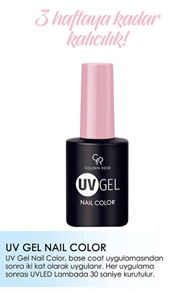 Golden Rose Uvgel Nail Color Kalıcı Oje 110