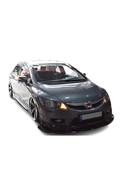 ps dizayn Honda Civic Fd6 (2006-2012) Ön Ek Lip 3 Parça Uyumlu