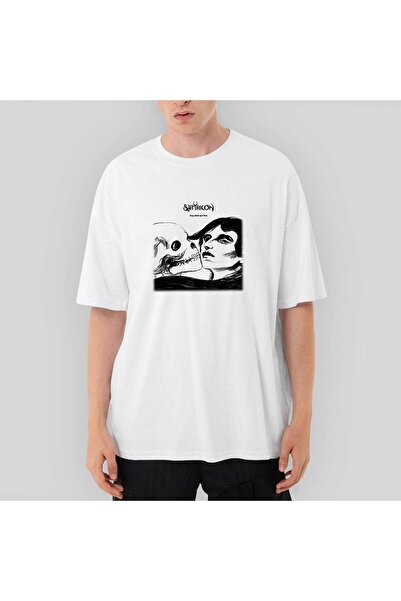 Z zepplin Satyricon - Tricou alb supradimensionat