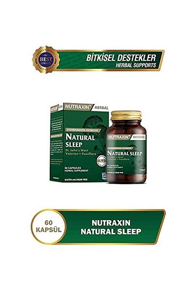 Nutraxin Natural Sleep 60 Capsule