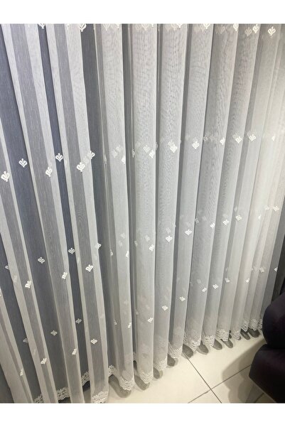 Epay Tt Zemin Perde Serpme Tül Trend Perde (1,2) Seyrek Pile