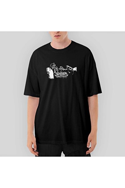 Z zepplin Tricou negru To Prevail Group supradimensionat