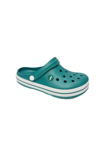 AKINAL E195.Z.024 Medical Sabo Women's Slippers Petrol Green White Petrol Green