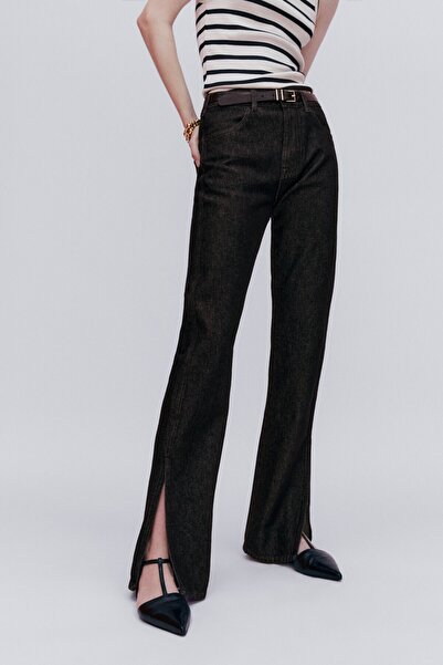 Massimo Dutti mom-fit jeans Gray 36                  EU discount 97% WOMEN FASHION Jeans NO STYLE 