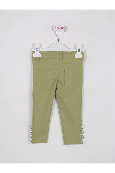 incity Girl's Trousers with Hoop Detail