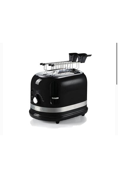 ARIETE Black Moderna Toaster