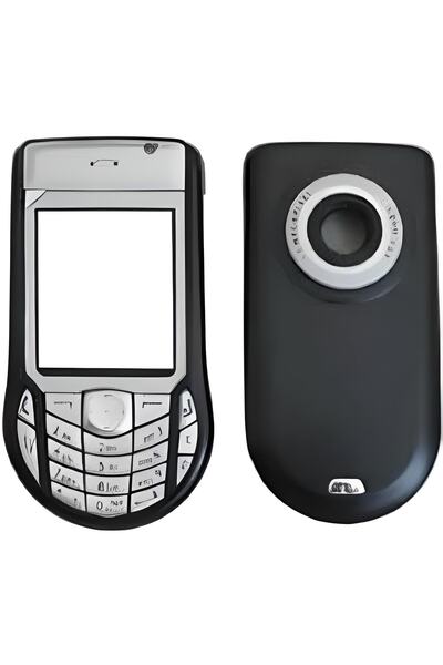 OEM Nokia 6630 Kapak Nokia 6630  uyumlu  RenkLİ Ön Kapak Arka Kapak Tuş Takımı