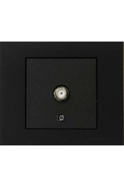 OVİVO Grano black satellite f connector + frame included