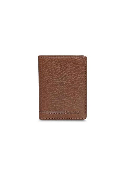 GUARD Extra Thin Tan Genuine Leather Men's Wallet