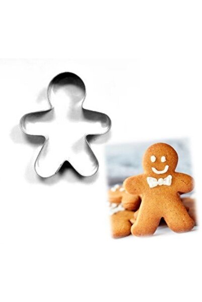 Genel Markalar Kurabiye Adam Küçük Kurabiye Kalıbı 8x6,5 Cm