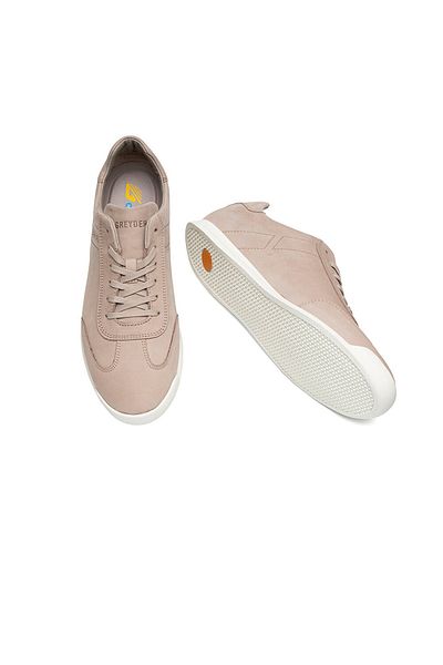Greyder 13222 Mink Color Γνήσιο Nubuck Leather Memory Foam Σόλα Casual Ανδρικά παπούτσια