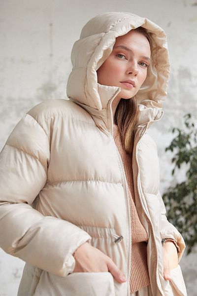 InStyle Palton Dora Puffer - Bej