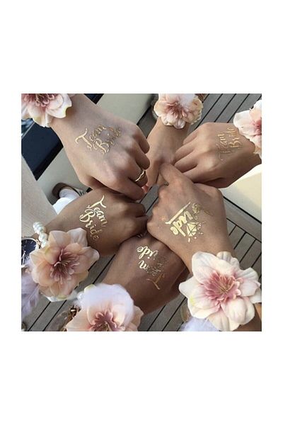 AGH Değerli Hediyeler 5 Pieces Bride To Be Bridesmaid Bracelet Bridal Bracelet Wedding Henna Night