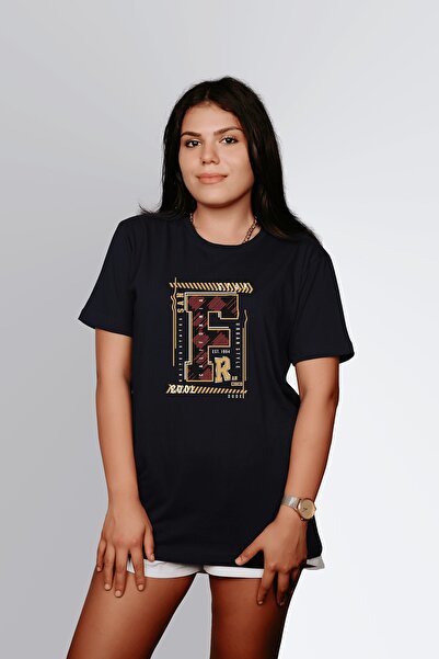 ErTaPassage San Francisco cu imprimeu Femeie de culoare tricou - T2610019