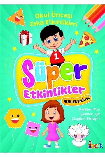 Bıcırık Yayınları Colors-Shapes - Super Events / Collective / Flicker Posts /9786051833309