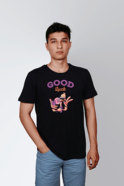 ErTaPassage Black Joke cu imprimeu Bărbați tricou - T1862695