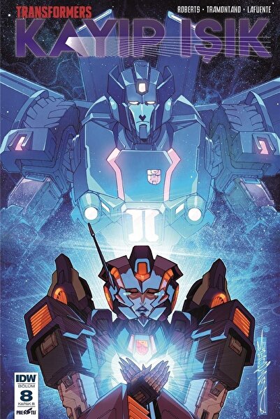Presstij Kitap Transformers Kayıp Işık Bölüm 8 (kapak B) - James Roberts 9786...