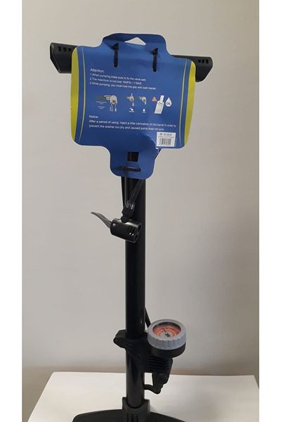 Carub Air Pump Hand with Clock