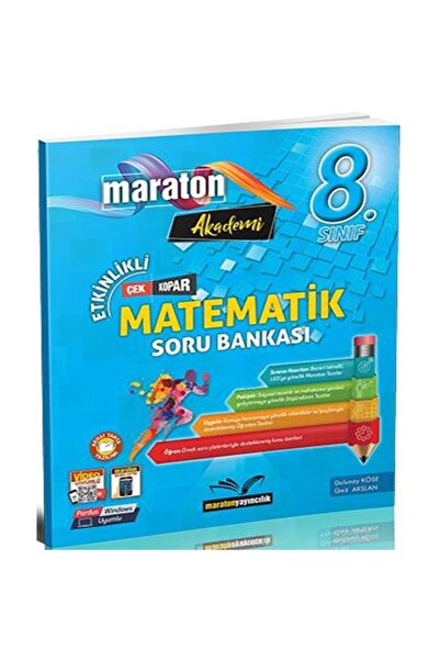 Maraton Yayınları Maraton Akademi 8.sınıf Etkinlikli Matematik Soru Bankası