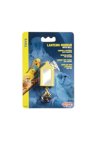 Living World Lantern Mirrored Bird Toy