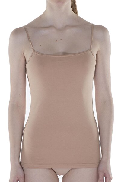 İmer Çamaşır Imer 1237 Modal Single Jersey Women's Athlete with Rope Strap