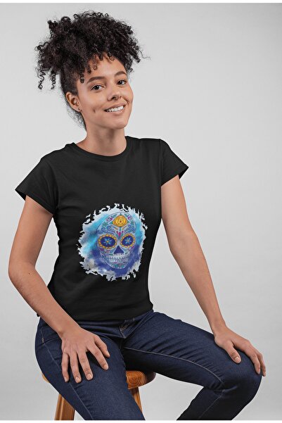 ErTaPassage Black Candy Head pentru femei cu imprimeu Standard tricou T9681091