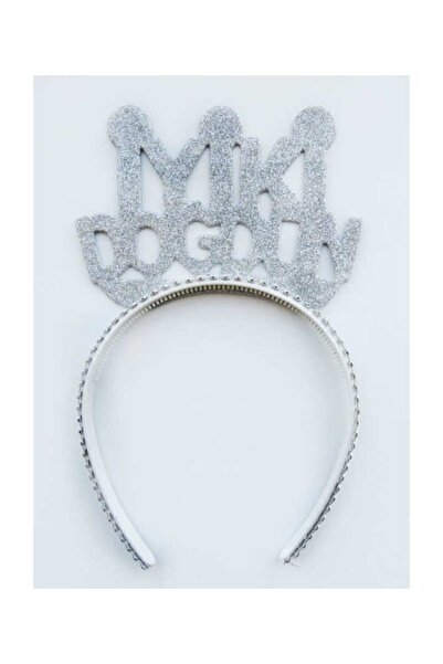 Azebu تاج إيفا عيد ميلاد سعيد فضي