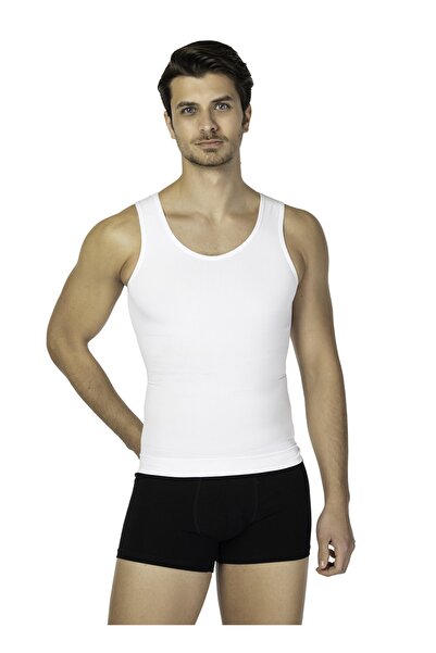 D'S Damat Ds0200 White Men's Underwear Tank Top