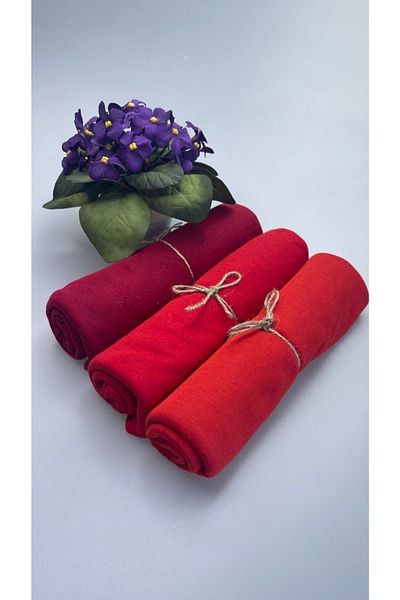 Nilbutik Combed Cotton Shawl Set of 3