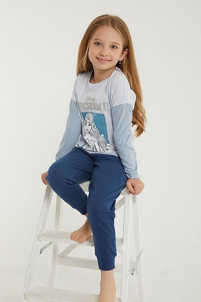 Frozen Girl's Double Set - Sky Face
