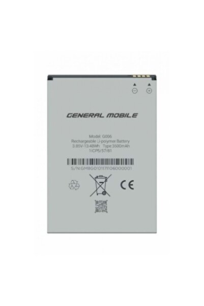 General Mobile Discovery Gm8 Go Gm9 Go Gm6 Ds %100 Orjinal Batarya Pil