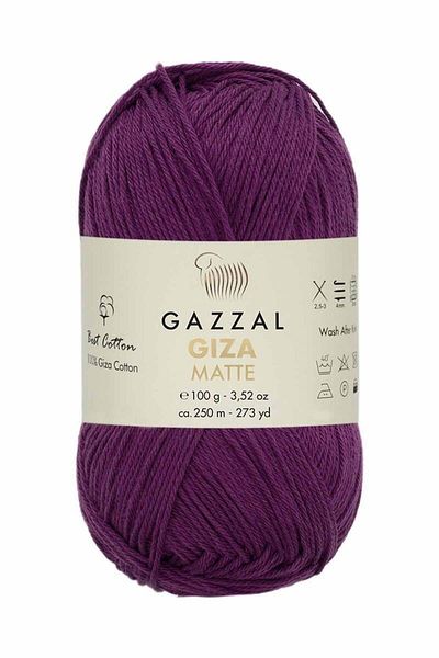Gazzal Giza Matte 5567 Model Πλεκτό Χέρι Σχοινί Δαμάσκηνο