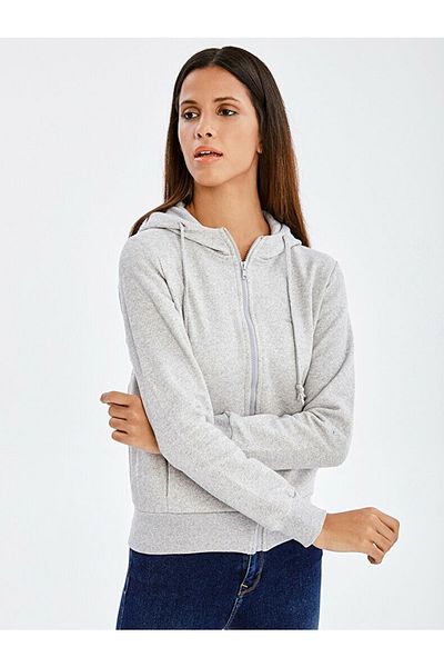 Ltb Nomehi Hooded Zippered Women's Sweat