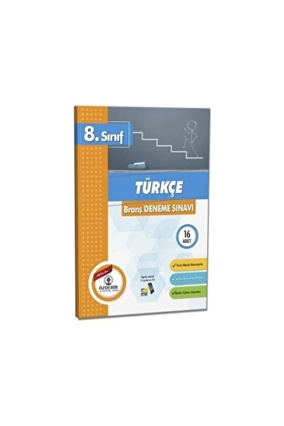 Özde Bir Yayınları Özdebir Yayınları 8. Sınıf Türkçe Branş Deneme Sınavı