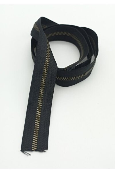 angel çanta aksesuar سحاب متوسط عتيق 100 سم لون أسود