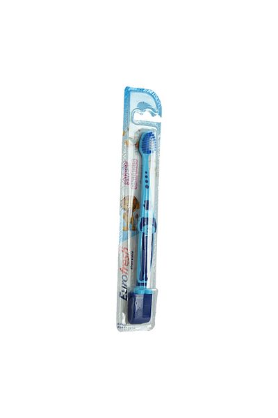Farmasi Eurofresh Toothbrush Soft Blue Sweet Animals for Kids 1 Piece