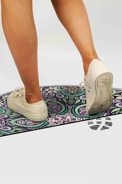 Monnhein Decorative Door Mat, Outdoor/Home/Bathroom/Kitchen/Bedroom/Entryway Mat
